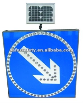 LED solar signal board