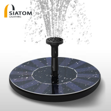 16cm Small Solar Fountain Pool Garden Floating Solar Fountain for Outdoor Decoration