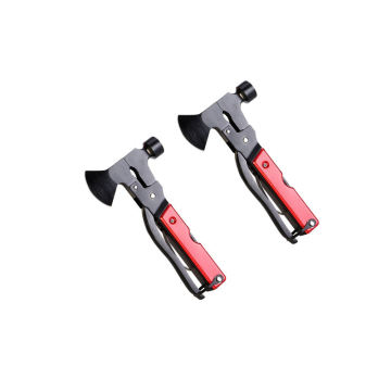 Multi-Purpose Axe Hammer: Outdoor Camping & Car Rescue Tool with Folding Design