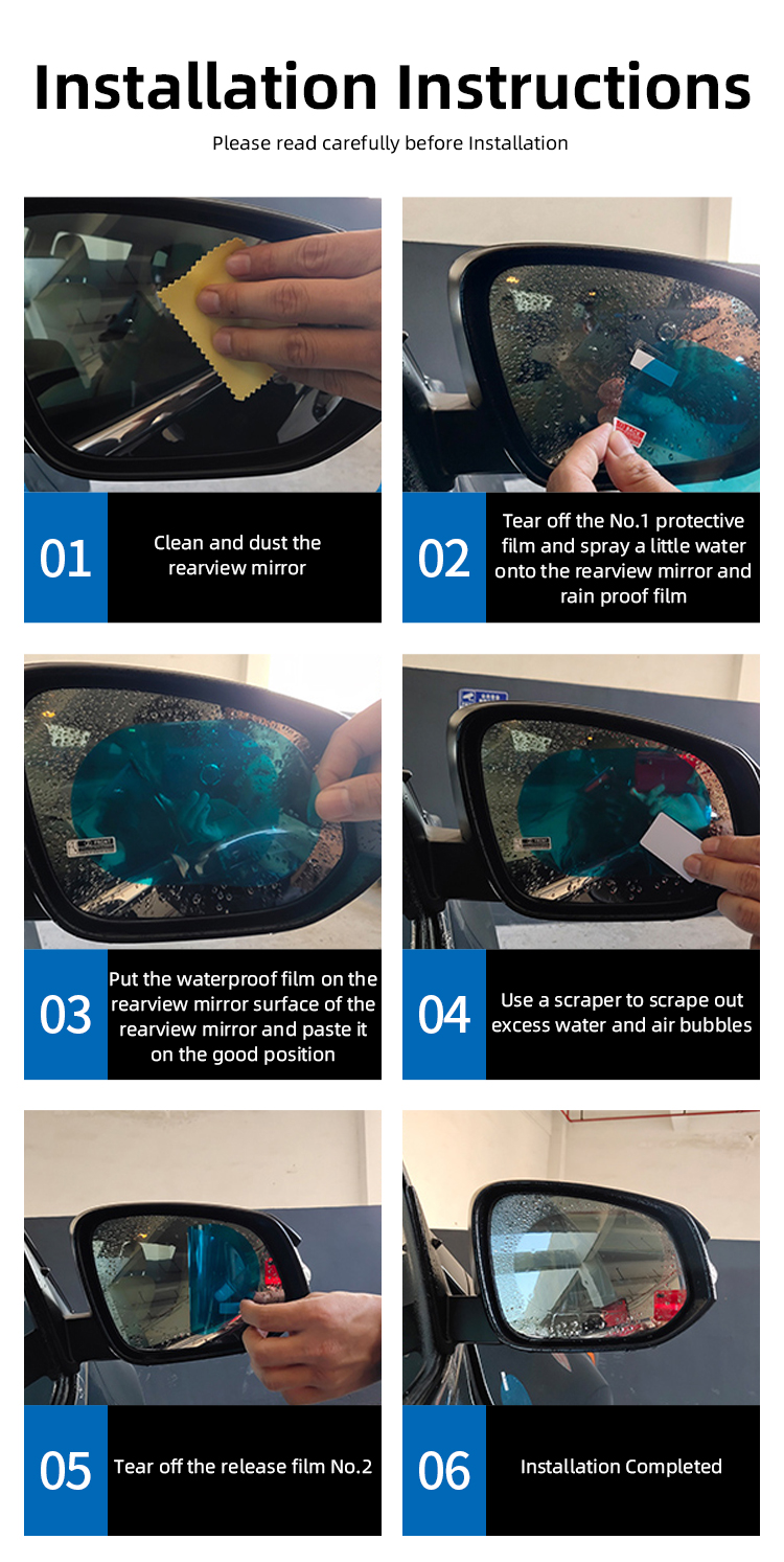Automobile Rearview Mirror Protector