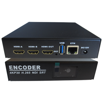NDI Decoder for H265/H264 Network Video for Live Streaming