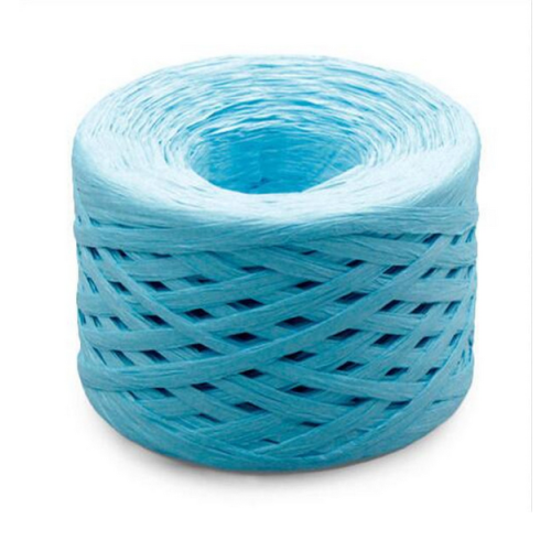 Flowers wrapping beauty crinkle paper raffia