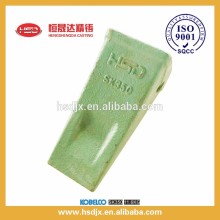 Kobelco excavator parts Ground engaging tools flat tooth for SK350
