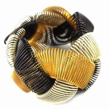 Mesh chain bangle braid, multi color braid