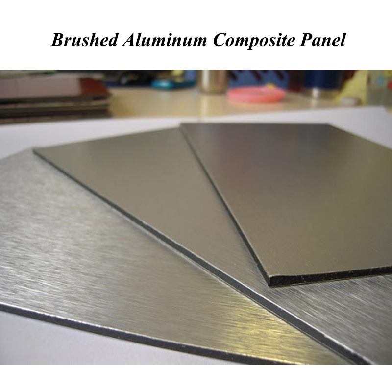 Brushed Aluminum Wall Panels