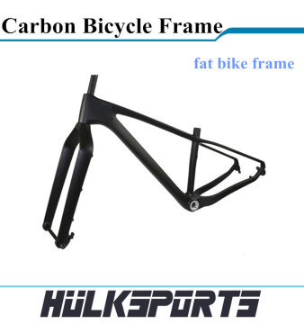 High Quality bike carbon frame factory Carbon Fat Bike Frame carbon bicycle frameset