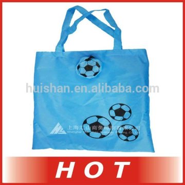 Football desgin folding shopping bag