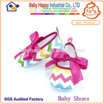 Baby girl chevron dress baby shoe