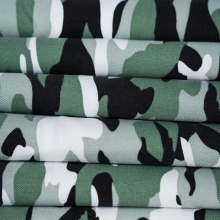 Polyester Cotton Camouflage Fabric Woven Textile