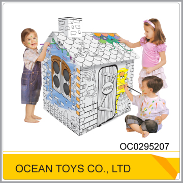 Painting toys 3D puzzle house diy childrens puzzle OC0295207