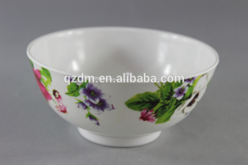 5-6inch Melamine Rice Bowl Cereal Dowl Flower print