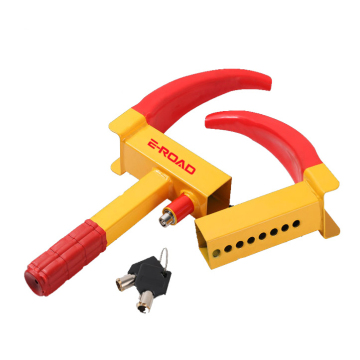 Anti-Theft Security Wheel Clamp Lock for Parking Car and Motorcycle Tire Locks