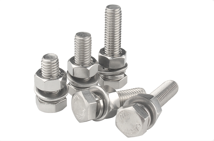 DIN 931 Stainless Steel Screw Bolt Nut M6-M16