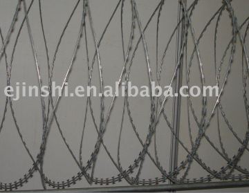 razor wire with clips
