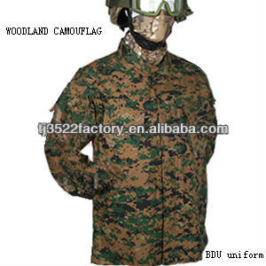 BDU Desert Camo Military Uniform