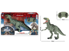 DINOSAUR ISLAND TOYS INFRARED R/C DINOSAUR , WITH SOUND AND LIGHT