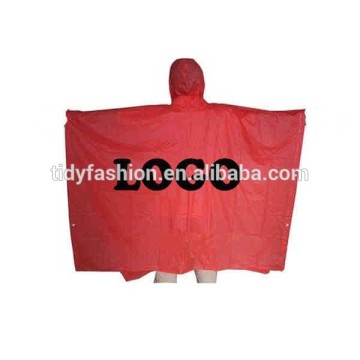 Hooded Vinyl PVC Rain Cape