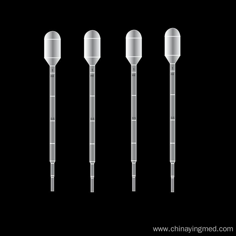 1ml 5ml Disposable Plastic Pasteur Pipette