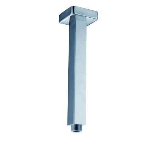 Brass Square Straight Pipe Shower Arm