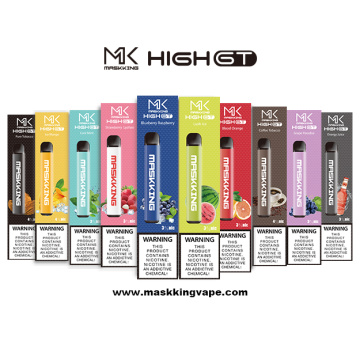 Maskking High2.0 12 Flavours Nic Salt yang diisi sebelumnya Vape