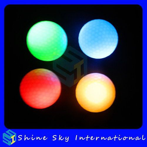 Fashionable Hot Sell Fashionable Light Up Night Golf Balls