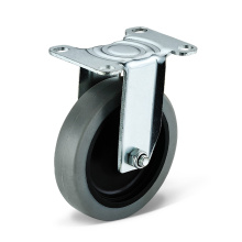 Light-duty hardness TPR wheel unlocking casters