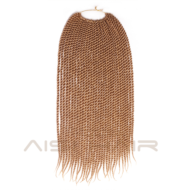 Aisi Hair 30 Roots Senegalese Twist Crochet Braid Hair Extensions Synthetic Braiding Hair Weaves for Women