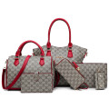 6pcs set fashion lady hand bags