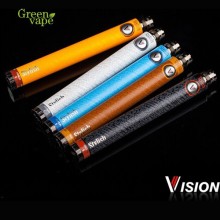 Newest vision product new stylish 1300 mah battery Greenvape on sale.