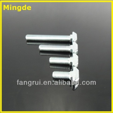 High quality hammer head bolt, zinc plated hammer head bolt,slot 10 hammer head bolt