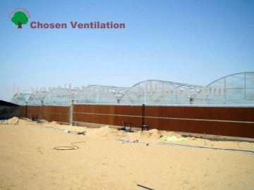 Greenhouse Evaporative Cooling System
