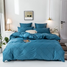 Wholesale Brushed Microfiber 4Pieces BedSheets Set for Home