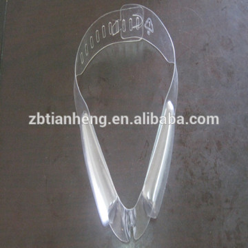 collar insert transparent rigid APET plastic film