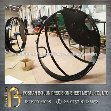 China supplier cnc machinery customized sheet metal black powder coated moon walk enclosure