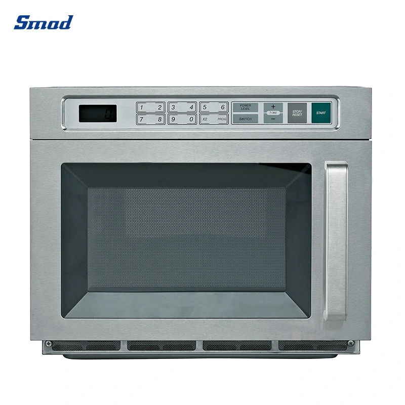Smad 30L 1800W Countertop Inox Restaurant Digital Commercial Microwave Oven