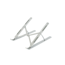Portable Aluminum Computer Stand with 6-Position Height Adjustment