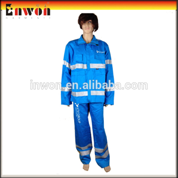 Blue Mens Reflective Workwear