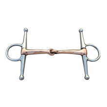 Horse Full Cheek Stainless Copper Snaffle Bit