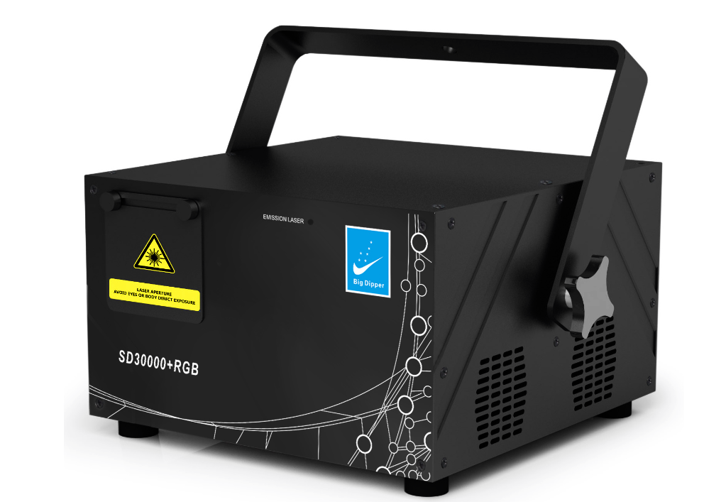 Hot Sale Big Dipper RGB 5W Full Color Animation Laser Stage Light for dj show