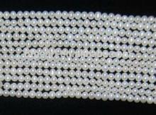 wholesale 2-3mm white potato freshwater pearl strand