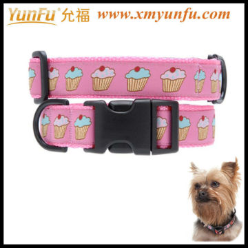 Beautiful dog Collars Couture Cupcakes Pink Collar