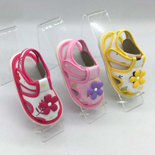 wholesales flower baby shoes girls sandals