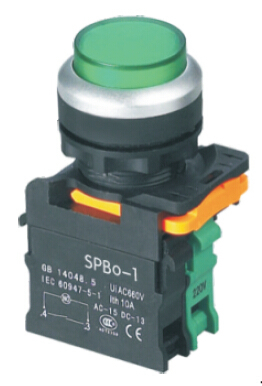 SAIP/SAIPWELL Push Button Switch With Light China Manufacture Instantaneous 5V Led Waterproof Pushbutton Switch