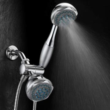 Chrome 3 Control Plastic Hand Shower Head Sets