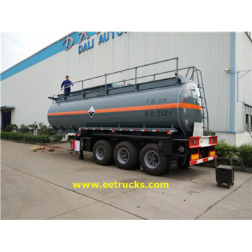 Tri-axle 7000 Gallon Sulfuric Acid Transport Trailers