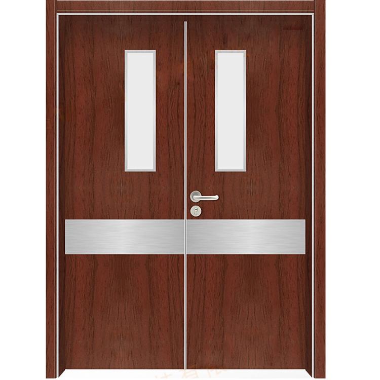 modern designer front interior wooden hospital main glass doors soild double wood door entry