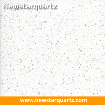 Newstar chinese white sand quartz evnironmental artificial stone