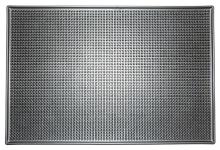 Silver Standard Size Beer Bar Mat Coaster