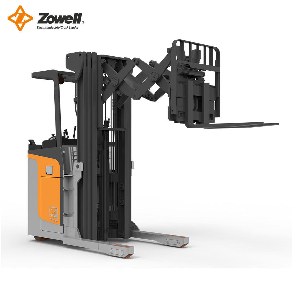 New 1.2T Electric Double Deep Reach Truck