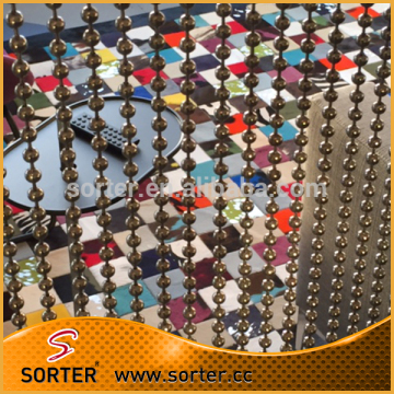 metal bead curtain metal ball chain curtain metal bead chain curtain